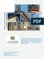 Manual de Recomendaciones Técnicas para La Construcción Con Estructuras de Perfiles de Acero Galvanizado Liviano Conformados en Frío (Steel Framing) PDF