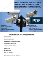 Impact Assessment of Traffic Surveillance Cameras and Measures To Enhance The Traffic Enforcement System in Trivandrum