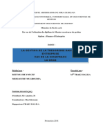 La Gestion de La Tresorerie Dans Une Entreprise Cas de La Sonatrach La DRGB PDF