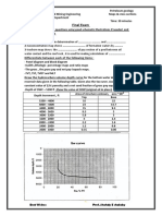 Petroleum Geology Exam