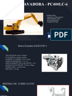 Sistema de Lubricación - Motor Komatsu SA6D125E-2