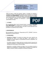 Procedimiento Investigacion de AL y EL