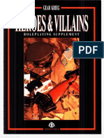 Gear Krieg Heroes - and - Villains - RPG PDF