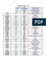 Grammar Vocabulary First and First For Schools Irregular Verbs