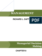 Managerial Decision Making