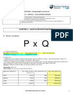 WEEK 2 - FNSACC503A - Budgeting - WORKED EXAMPLES PDF