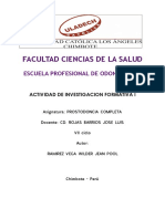 Clasificacion de Rebordes Alveolares Residuales