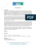 Soil Analysis