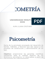 PSICOMETRÍA