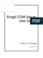 Snagit Com Server User Guide: Version 8.1.0 and Higher