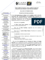 Curso Sobre Violencia en El Ambito Familiar Violencia de Género y Ruptura de Parejas