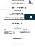 Implantation D'un Poste de Tra - MESTOUR Soufiane - 474 PDF