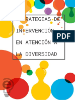 Estrategias de Intervención en Atención A La Diversidad