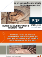 Curso Manejo Defensivo Interior Mina Con Los Ultimos Cambios