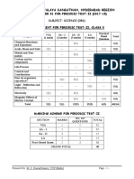 Science Class X Periodic Test II Sample Paper 01