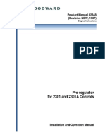 Product Manual 82348 (Revision NEW, 1987) : Pre-Regulator For 2301 and 2301A Controls