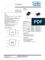 MPM80 Series Data Sheet: 2 A Non-Isolated Buck Converter Module