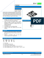 Surface Mount Multilayer Varistor: SC0805ML - SC2220ML Series