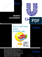 Marketing Assignment For Unilever