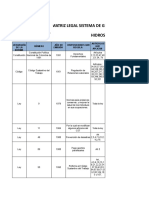 Matriz Legal Hidrosanitarias ALB S. A. S