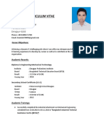 Curriculum Vitae: Career Objectives