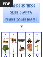 Tiras de Sonidos Montessori Mami