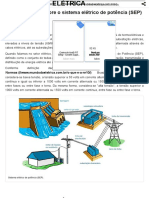 Um Pouco Mais Sobre o Sistema Elétrico de Potência (SEP)