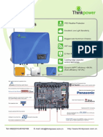 Thinkpower On Grid Inverter 6.0kW Datasheet