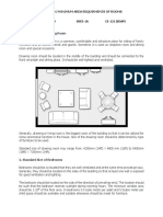 Standard Size of Living Room: Maximum/Minimum Area Requirments of Rooms