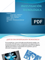 Investigación Tecnológica