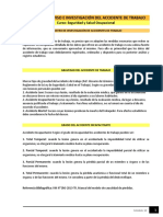 Lectura - Registro de Aviso e Investigación de Un Accidente de Trabajo