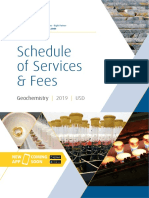 ALS Geochemistry Fee Schedule USD PDF