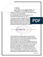 The Doppler Effect (Or The Doppler Shift) Is The: Page 1 of 27