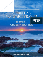 Spiritual Warfare Prayer To Break Ungodly Soul Ties