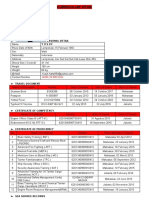 Curriculum Vitae: Personal Detail Yusuf