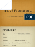 ITIL v3 Foundation With Case Study