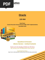 Oracle: Questions & Answers (Demo Version - Limited Content)