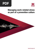 Managing WRS As Part of A Prevention Culture