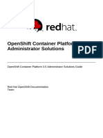 OpenShift Container Platform 3.5 Administrator Solutions en US