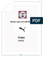 PUMA Brand Analysis Report PDF