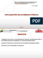 Fiscalización de Alumbrado Público 2015