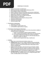 Confined Spaces in Construction 1. Overview