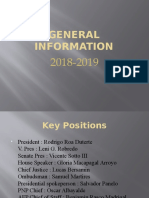 General Infomation 2018 2019