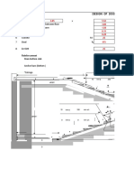 1 Stair Hall Measure X 2 Available Vertical Space Between Floor 3 Horizontal Span of Stair Case 4 Risers 5 Treads 6 Conrete M-7 Steel Fy 8 Err:509