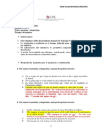 HU98Taller de Redaccion Simulacro Queismo Dequeismo SolucionarioREV Henry