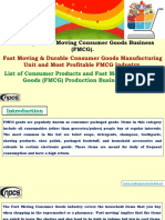 Starting A Fast Moving Consumer Goods Business (FMCG) - 376371