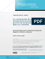 Desaparicón Forzada Colombia PDF