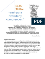 Proyecto de Lectura