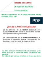 Chrala Sobre Arresto Ciudadano