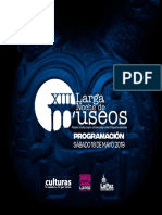 Programa - XIII - Larga - Noche - de - Museos - Del - Municipio de La Paz - 2019 PDF